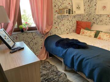 Фото номера Стандартный номер с кроватью размера &quot;queen-size&quot; Отели типа «постель и завтрак» Piękne Pokoje w Starej Karczmie г. Liszki 10