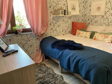 Фото номера Стандартный номер с кроватью размера &quot;queen-size&quot; Отели типа «постель и завтрак» Piękne Pokoje w Starej Karczmie г. Liszki 7